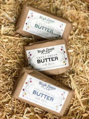 Butter, Farmstead Sweet Cream Unsalted Butter, Farmstead Sweet Cream Unsalted