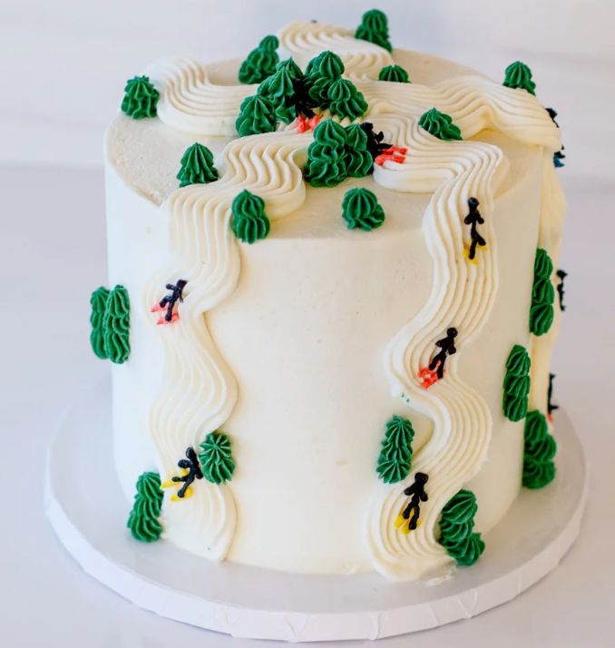 Ski Patrol Cake Ski Patrol Cake