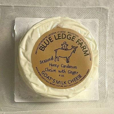 Chèvre Honey Cardamom with Ginger (Goat Cheese) Chèvre Honey Cardamom with Ginger (Goat Cheese)