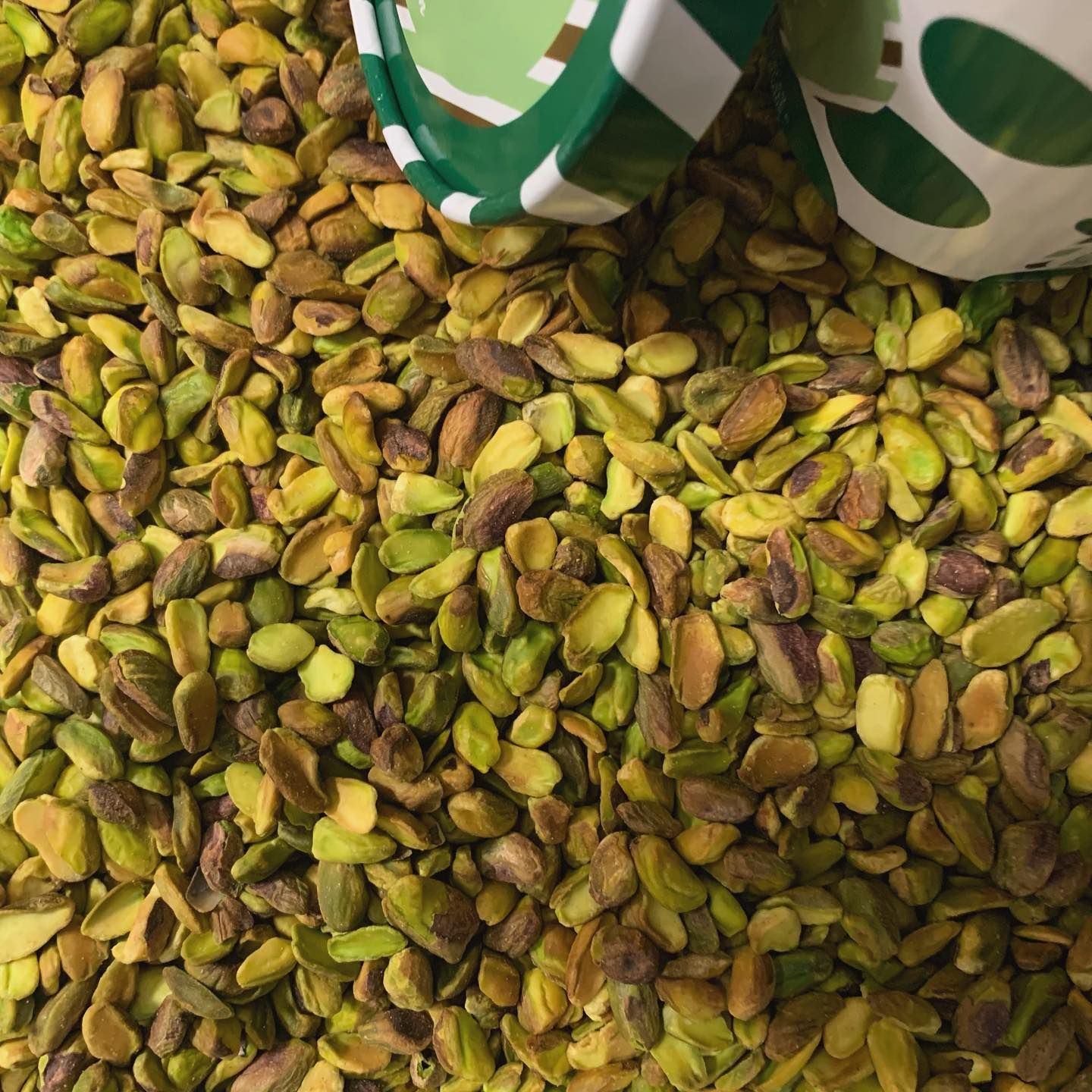 Pistachio Mint Chip Ice Cream