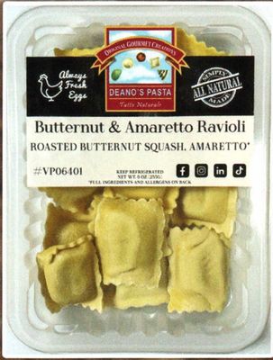 Butternut Squash & Amaretto Ravioli