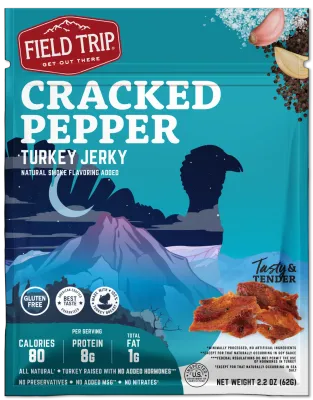 Cracked Pepper Turkey Jerky
