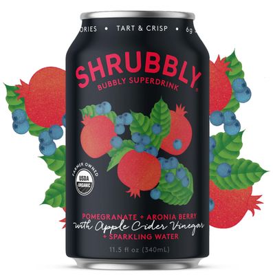 Pomegranate & Aronia Berry Shrub Drink