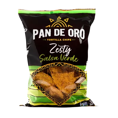 Zesty Salsa Verde Tortilla Chips