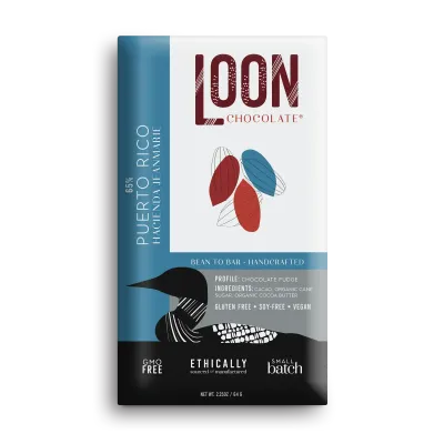 Puerto Rico Hacienda Jeanmarie (65%) Chocolate Bar