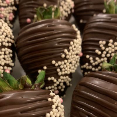 Chocolate-Dipped Strawberries