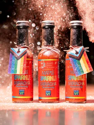 Maple Sparkle Sriracha Pride Hot Sauce Maple Sparkle Sriracha Pride Hot Sauce