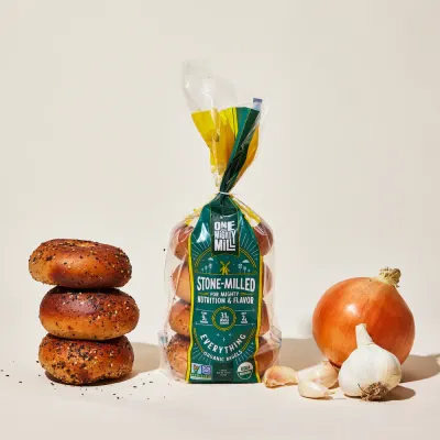 Whole Wheat Bagel - Everything