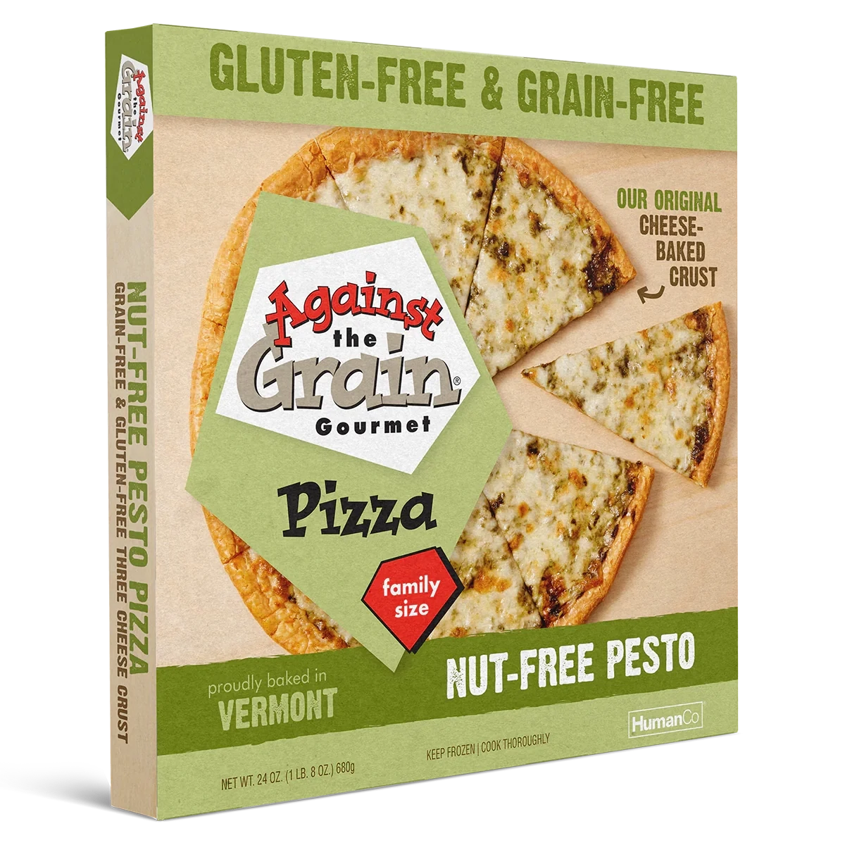 Against the Grain Pesto 12 Against the Grain Pesto 12" Pizza