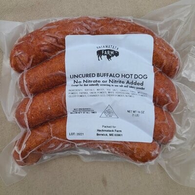 Bison Hot Dogs