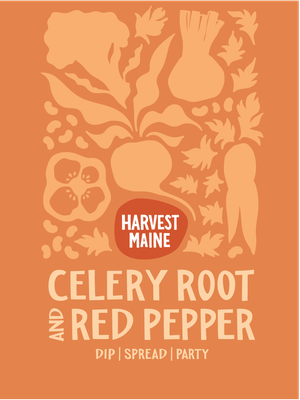 Harvest Maine Celery Root and Red Pepper Spread