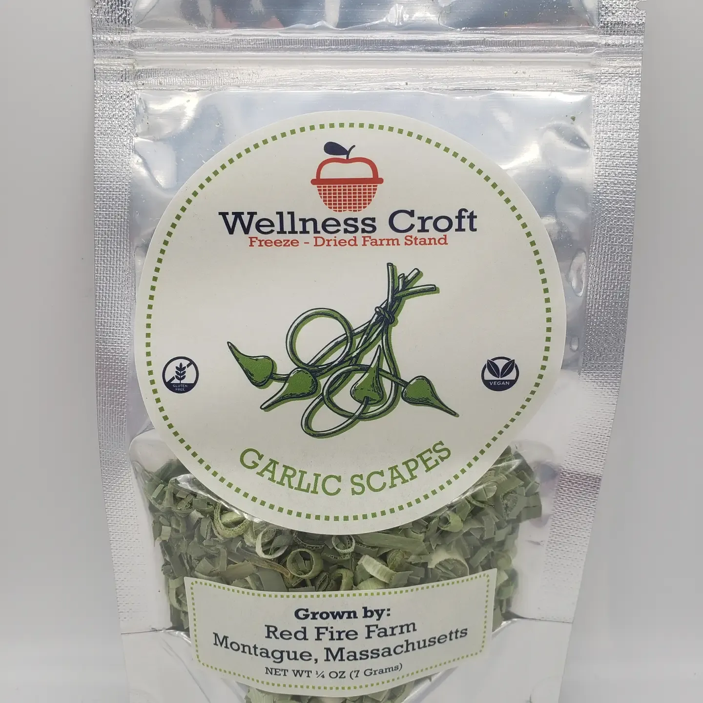 Freeze-Dried Garlic Scapes Freeze-Dried Garlic Scapes