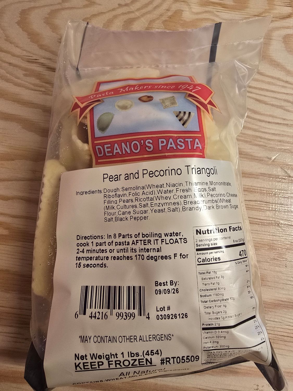 Pear and Pecorino Triangoli (Triangle Ravioli) Pear and Pecorino Triangoli (Triangle Ravioli)
