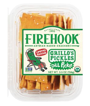 Grillo's Pickle-flavored Crackers