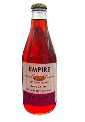 Raspberry Lime Rickey Soda