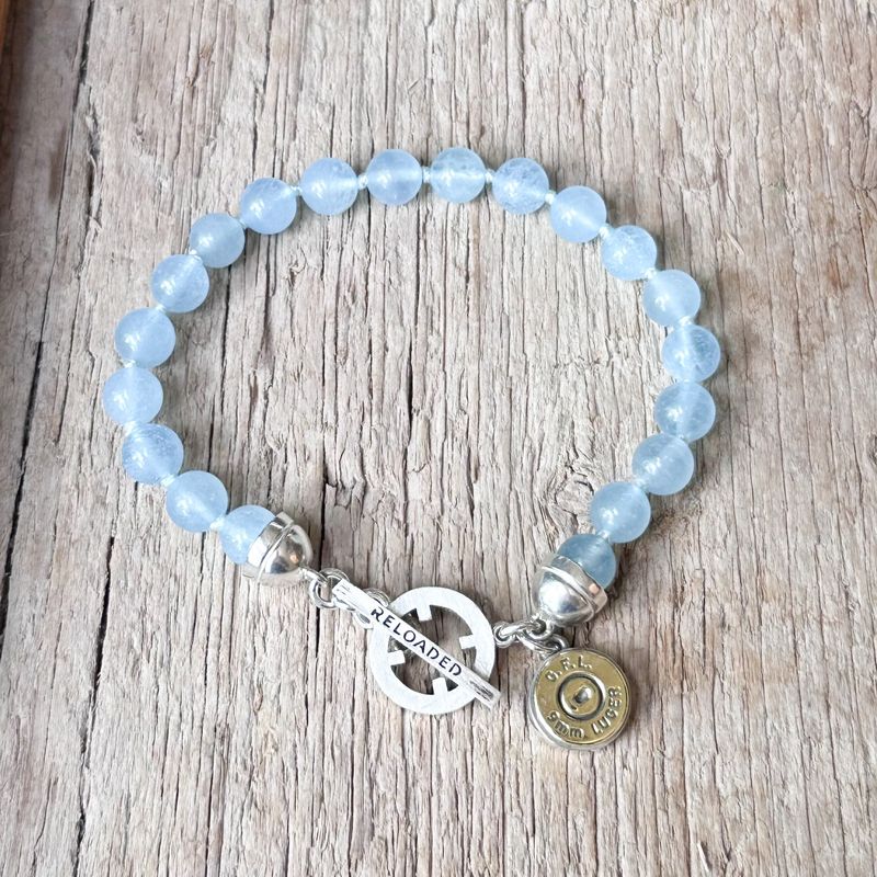 All American Blue Aquamarine Bracelet