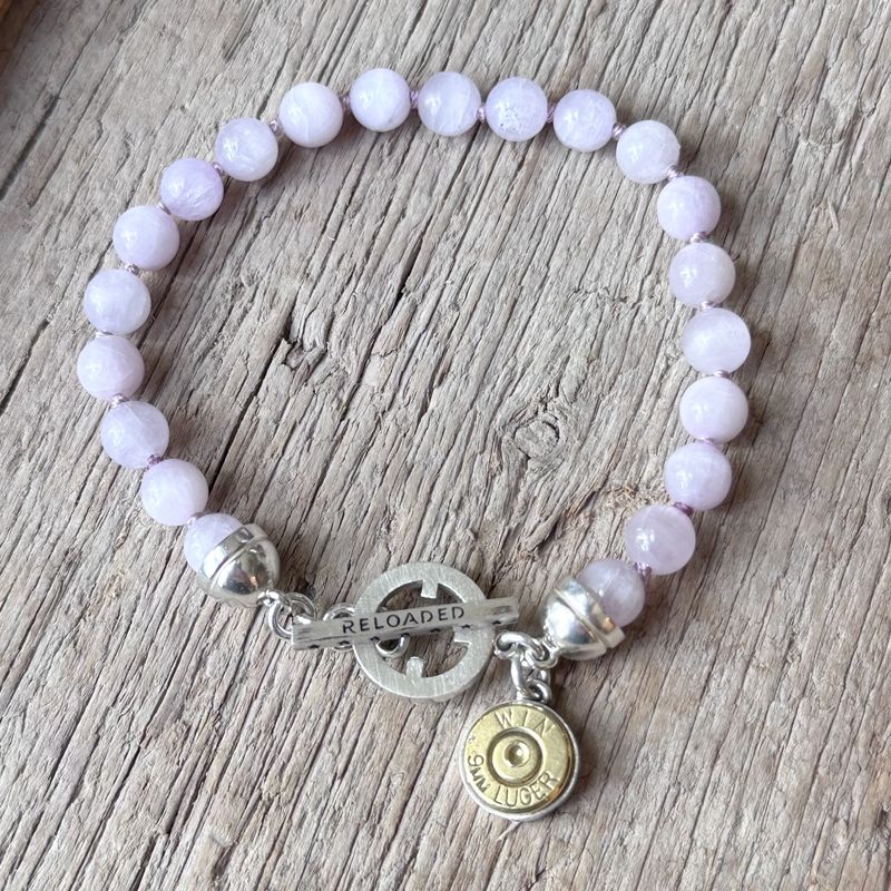 All American Pink Kunzite Bracelet