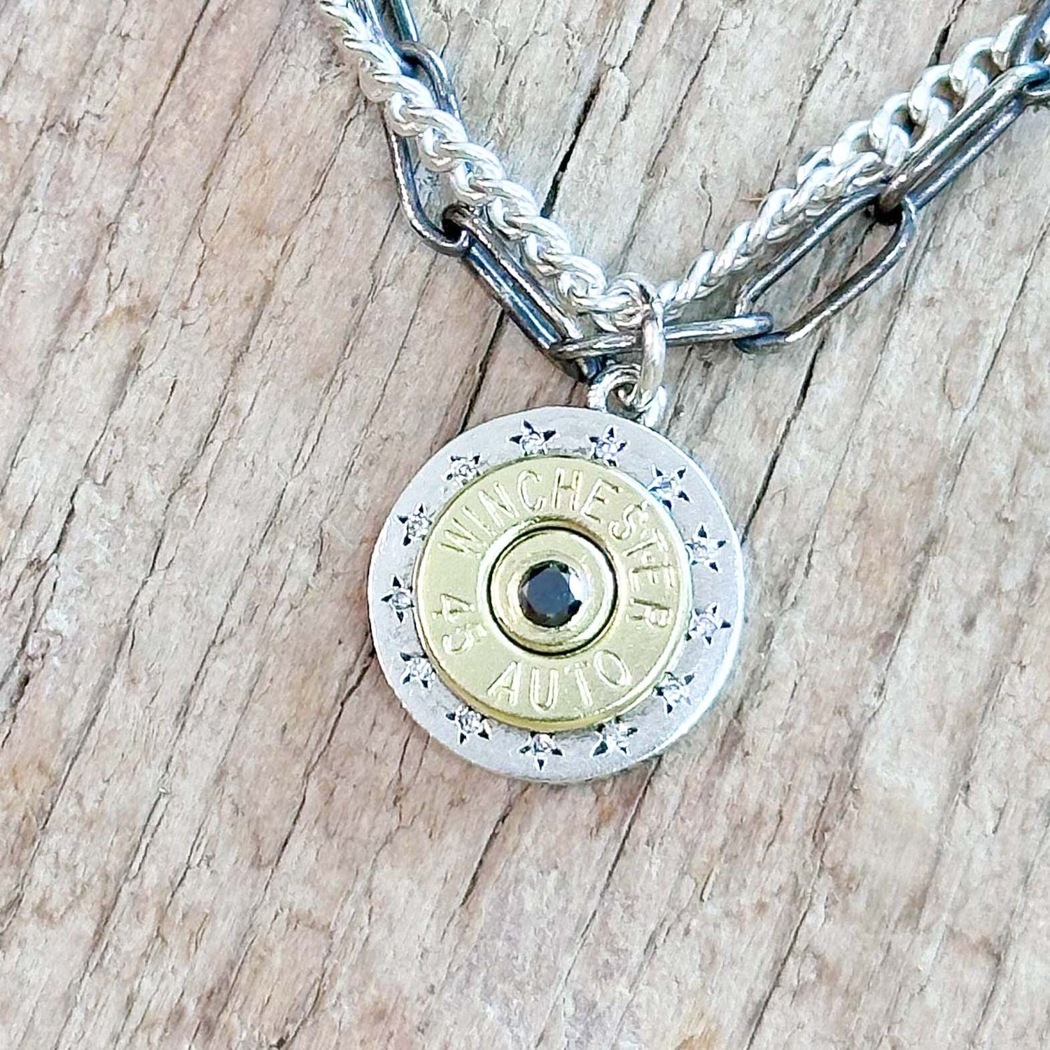 American Origins B&amp;W Diamond .16cts Double Tap