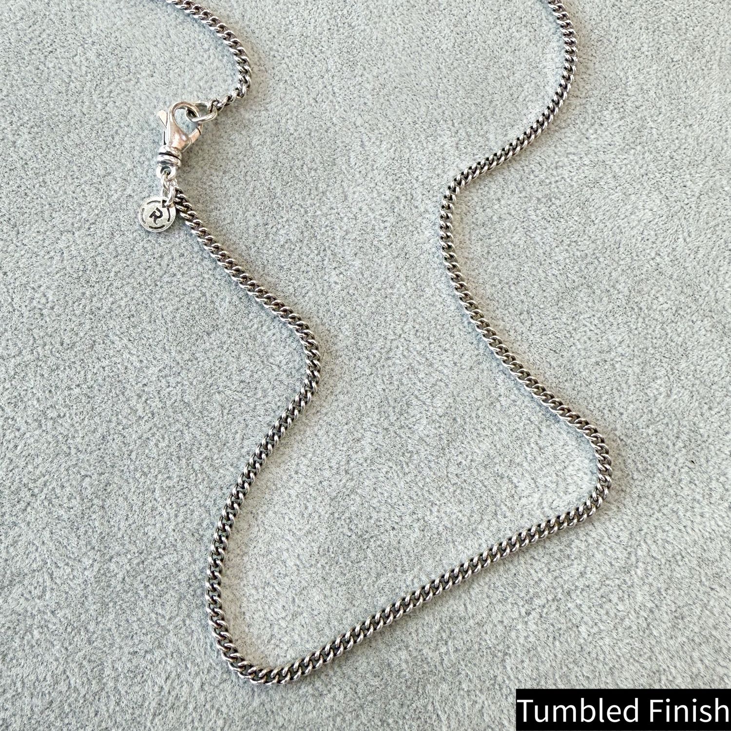 American Made 925 Curb 3.1mm Chain