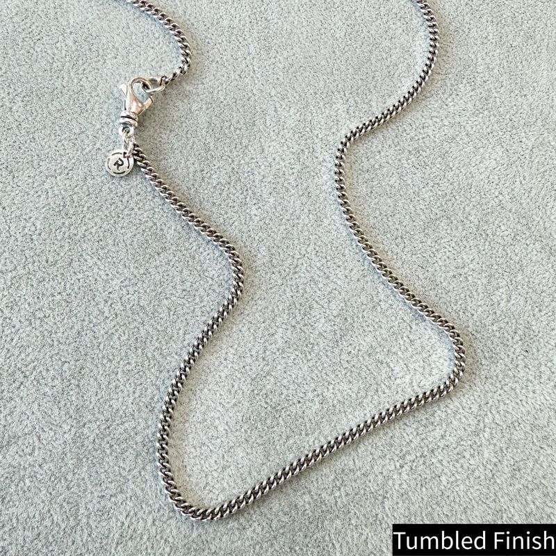 American Made 925 Curb 3.1mm Chain