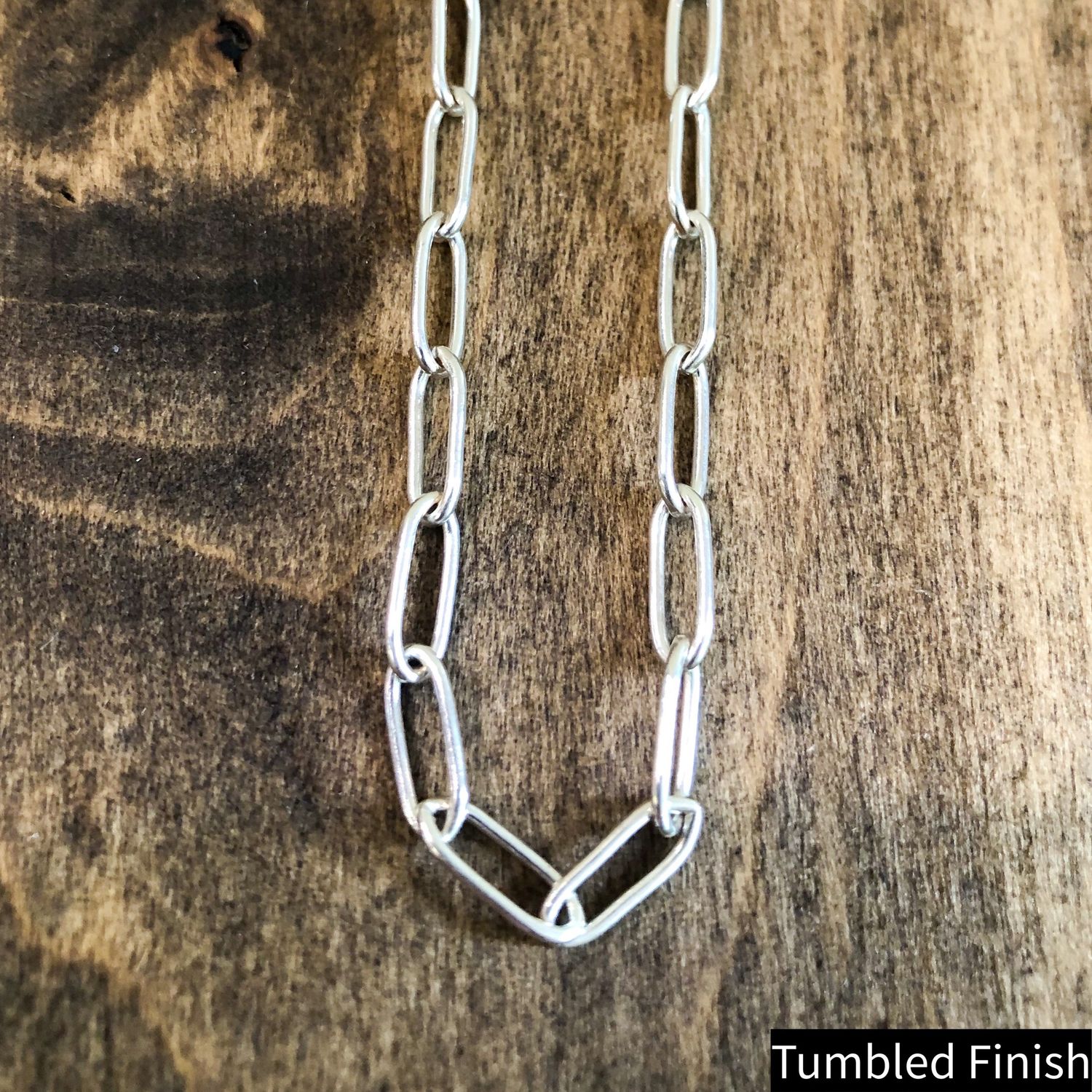 American Made Paperclip Chain 3.75mm