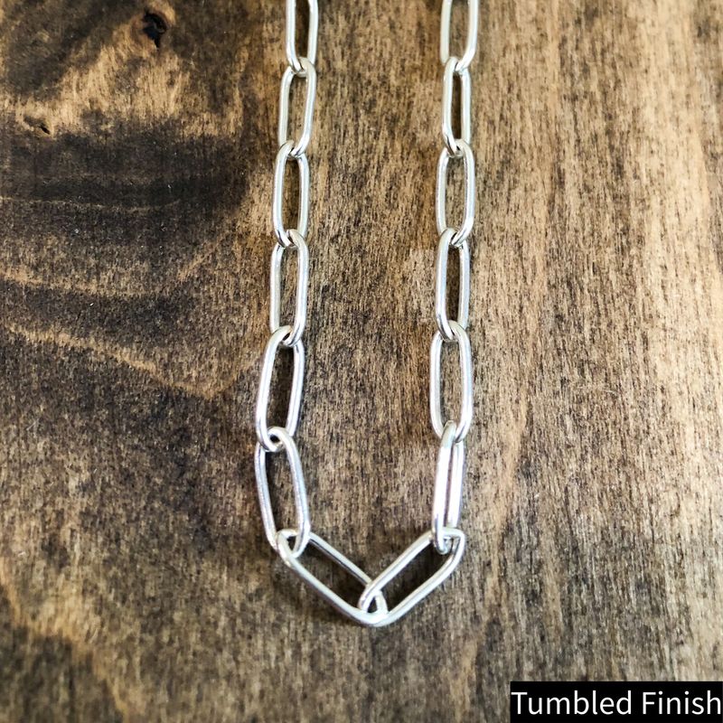 American Made Paperclip Chain 3.75mm
