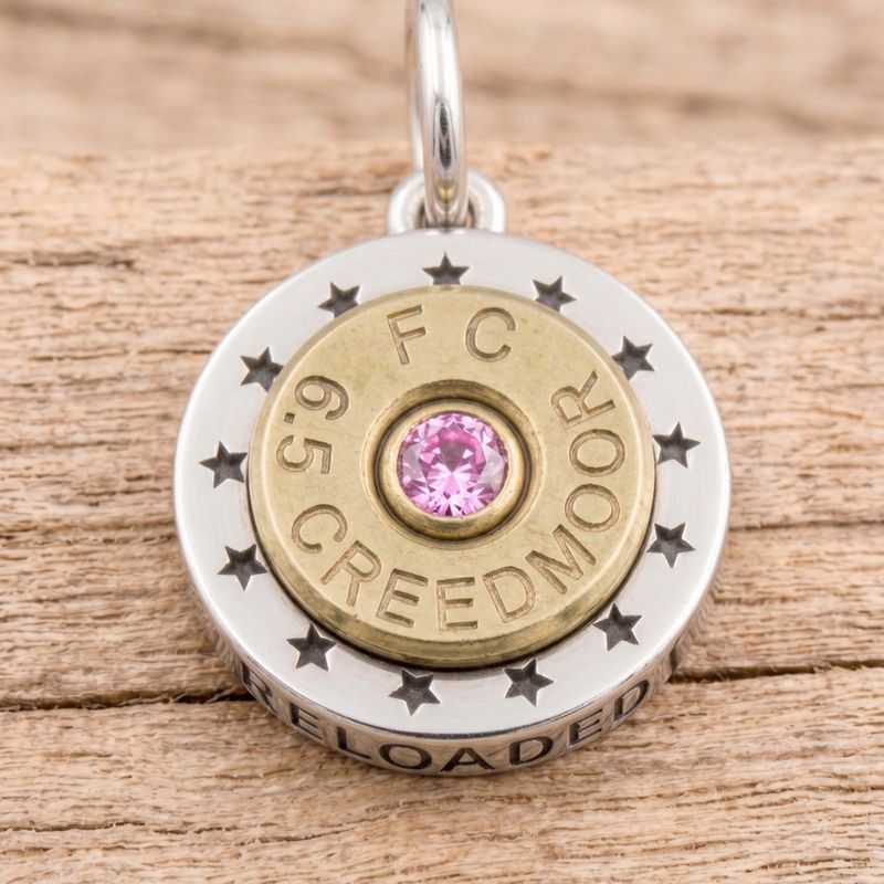 American Origins 925  Pink Sapphire Pendant