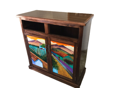 Mueble contenedor basura