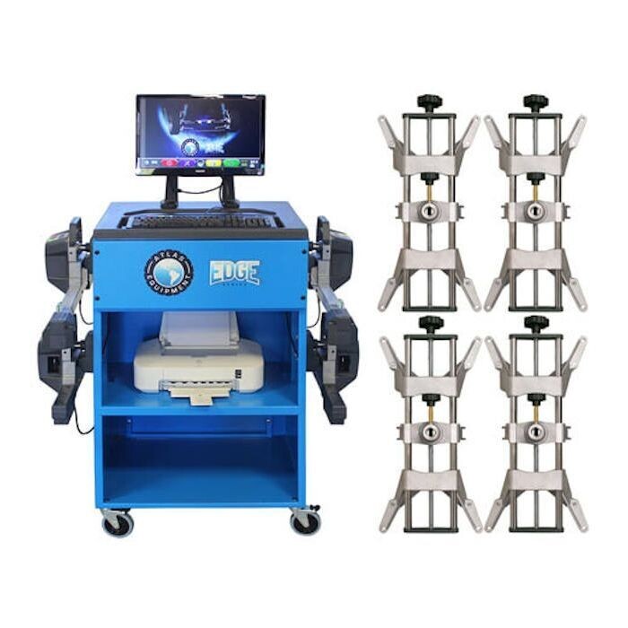 Atlas Edge 501 Alignment Machine with 4-Point Clamps