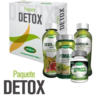 Paquete de Desintoxicación y Limpieza General de Colon, hígado, vesícula biliar, riñones y pulmones.