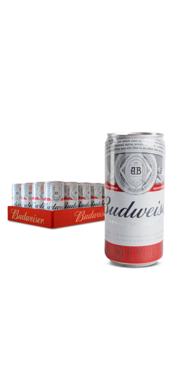 Budweiser lata 269 x24 unidades