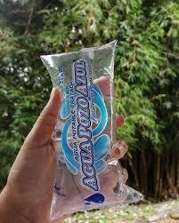 Agua bolsapozo azul x 22