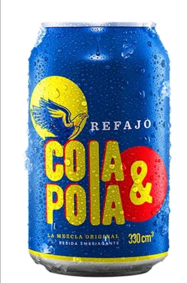 Cola y Pola lata