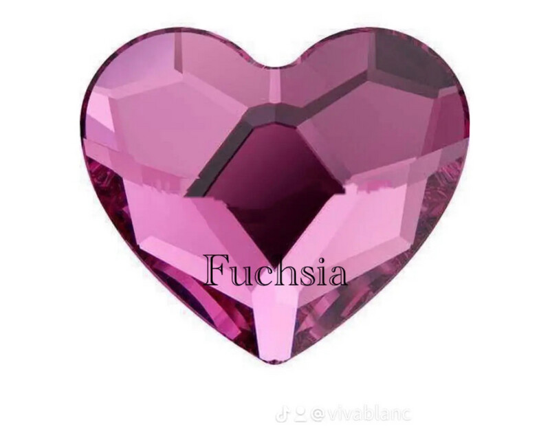 Heart Luxury Crystals 3.6mm
