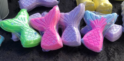 Mermaid tails Bath Bombs