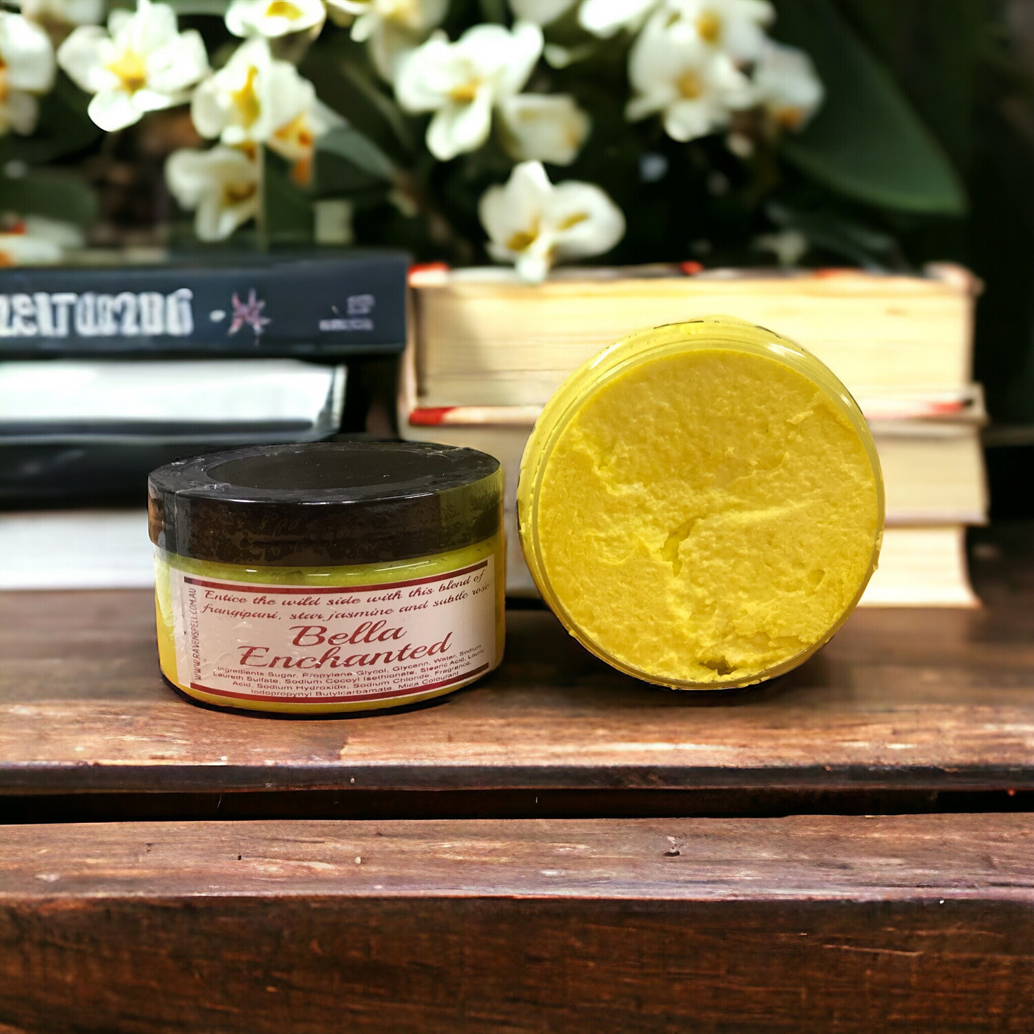 Bella Enchanted sugar scrub