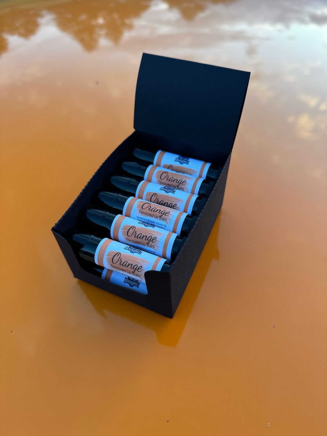 Orange Flavoured Lip Balm