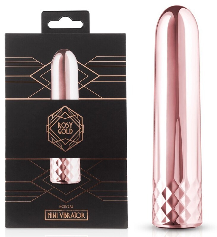 Mini vibromasseur clitoridien - Rosy Gold