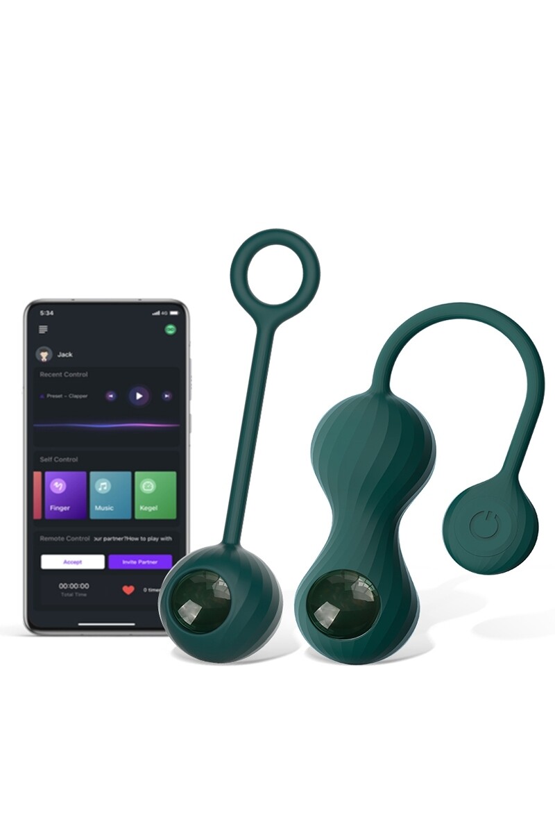 Boules vibrantes connectées Crystal Duo - Magic Motion