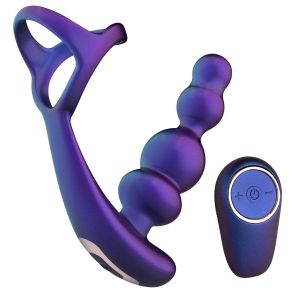 Ballstretcher plug vibrant Stellar Force 10 x 3.4cm - Hueman