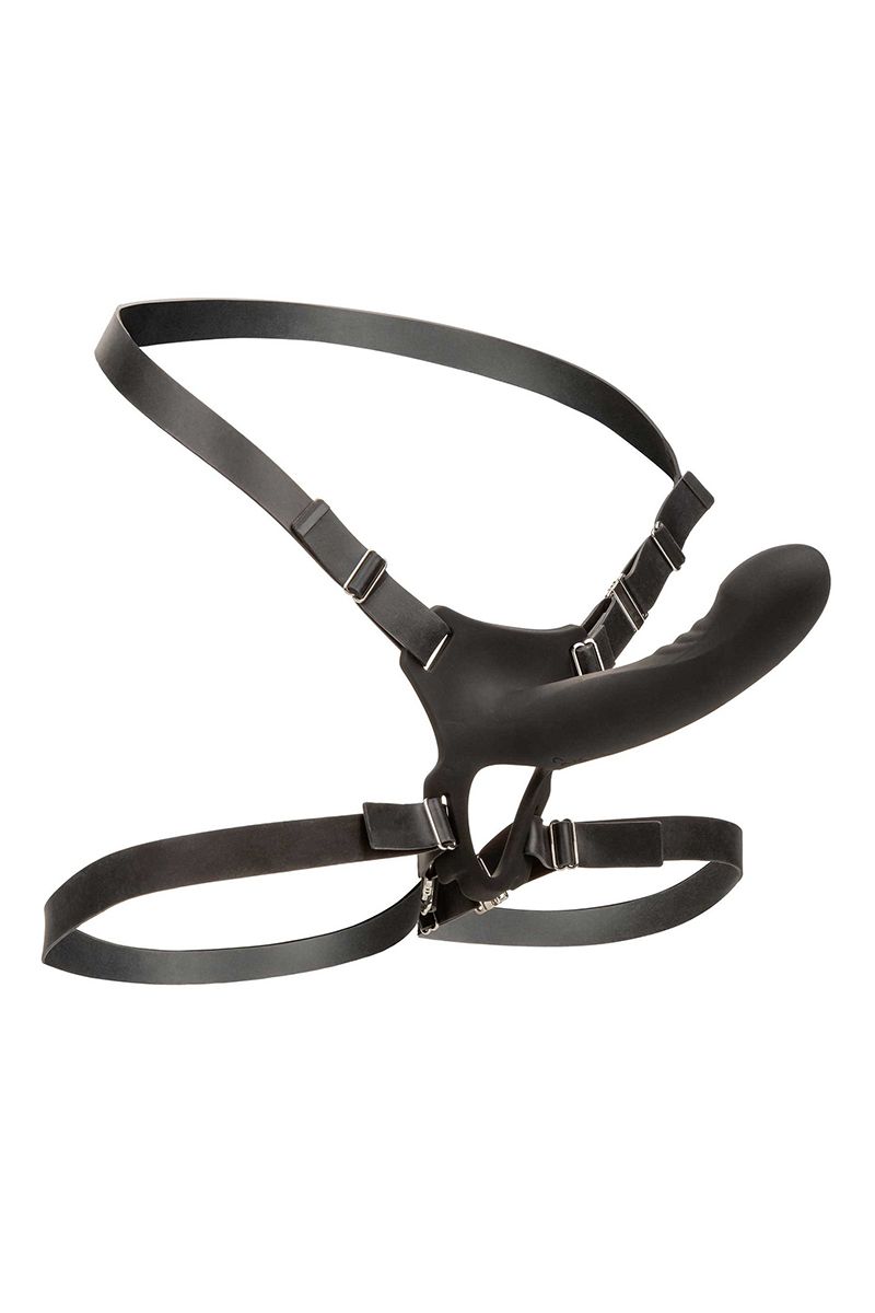 Harnais gode ceinture vibrant Boundless Rechargeable - CalExotics Harnais gode ceinture vibrant Boundless Rechargeable - CalExotics