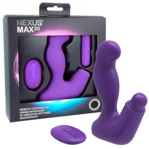 Vibromasseur Unisex Max 20 violet - Nexus