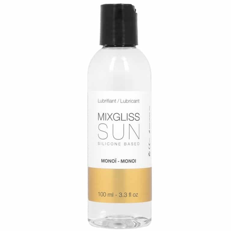 Lubrifiant silicone au Monoï 100 ml - Mixgliss Lubrifiant silicone au Monoï 100 ml - Mixgliss