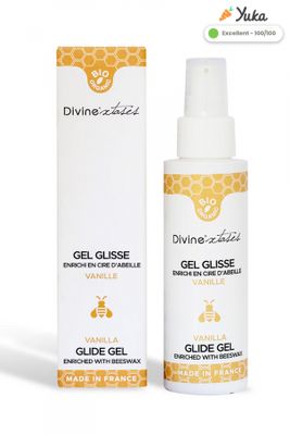 Gel Glisse Bio Vanille 100 ml - Divine'xtases Gel Glisse Bio Vanille 100 ml - Divine'xtases