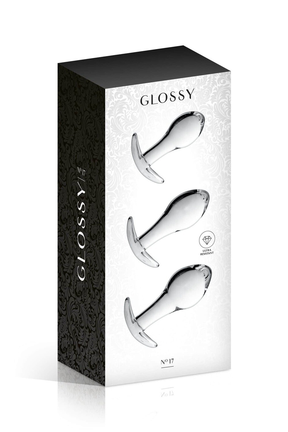 Set de 3 plugs en verre n°17 - Glossy Toys Set de 3 plugs en verre n°17 - Glossy Toys
