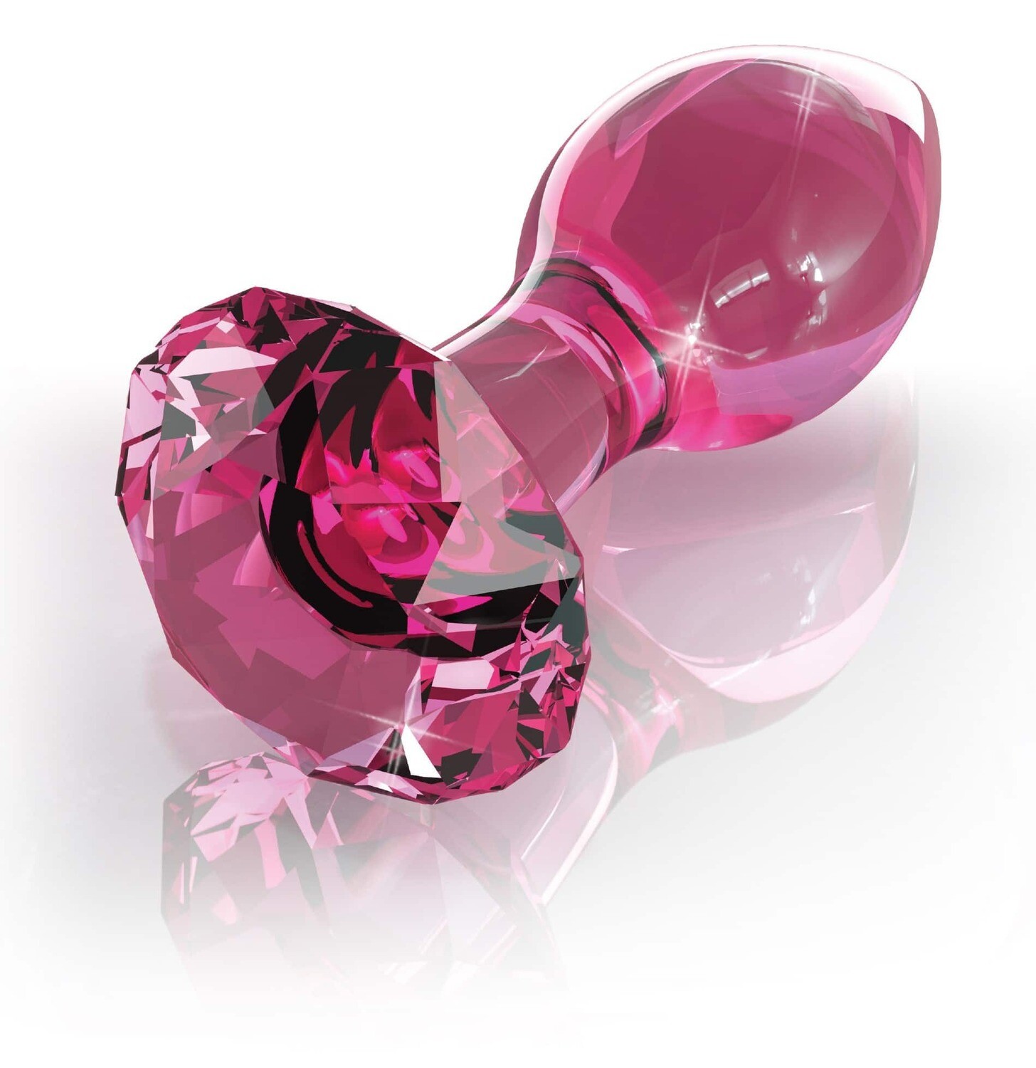Plug en verre n°79 - Icicles Plug en verre n°79 - Icicles