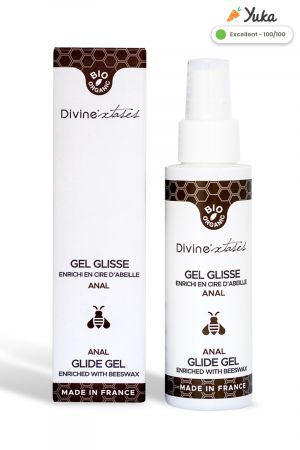 Gel Glisse Bio anal 100 ml - Divine'xtases