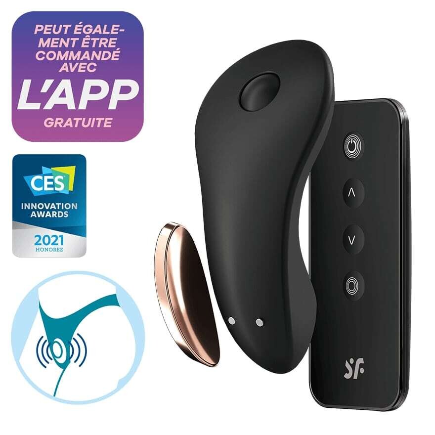 Stimulateur connecté Little Secret - Satisfyer Stimulateur connecté Little Secret - Satisfyer