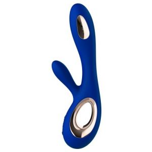Vibromasseur rabbit Soraya Wave + Bougie offerte - LELO
