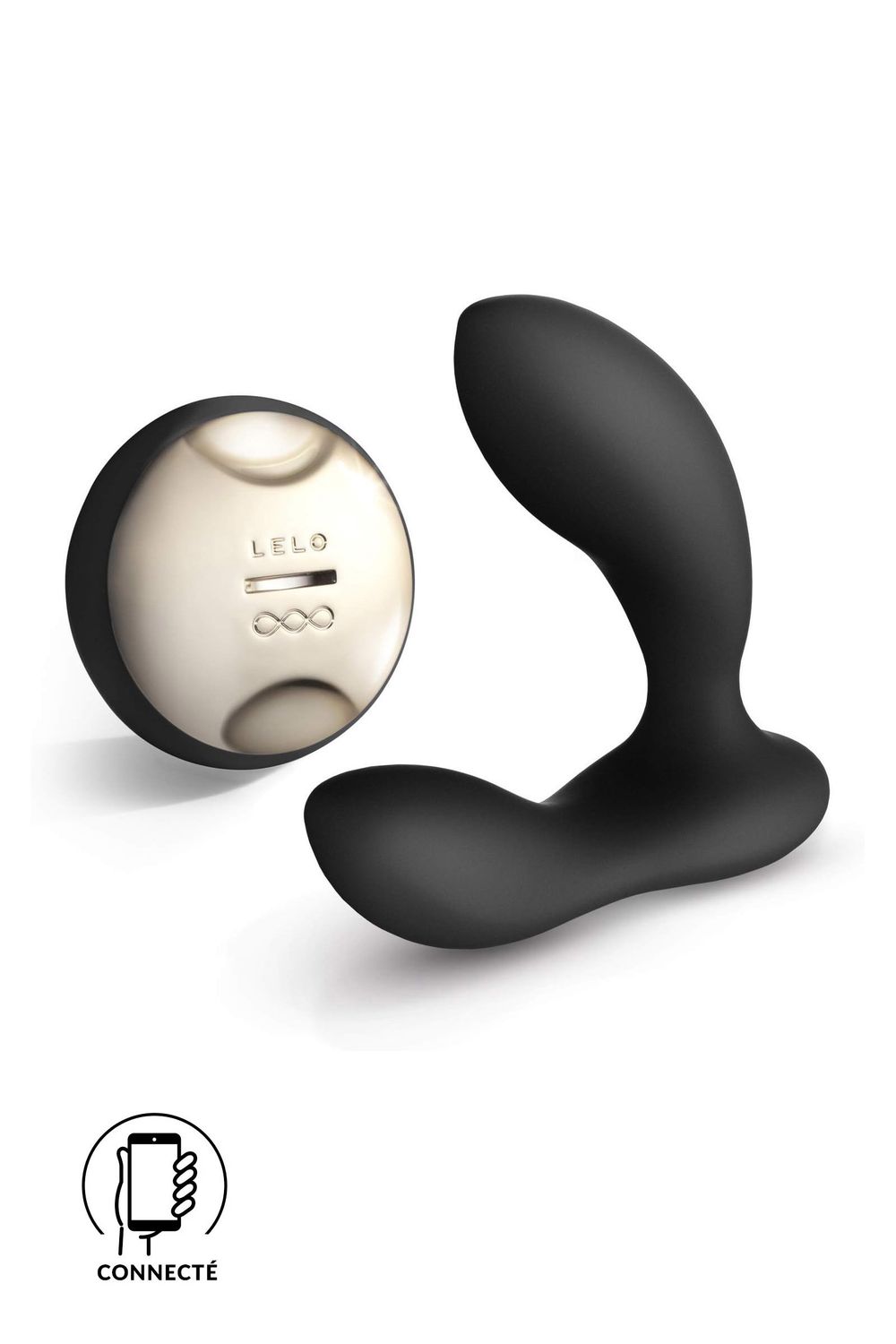 Stimulateur prostatique télécommandé Hugo 2 + Bougie offerte - LELO Stimulateur prostatique télécommandé Hugo 2 + Bougie offerte - LELO